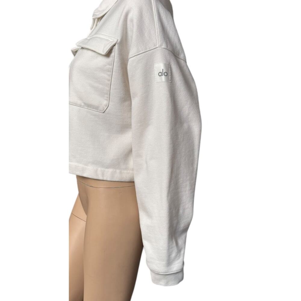 ALO Yoga White Women's Jacket - Picture 6 of 10